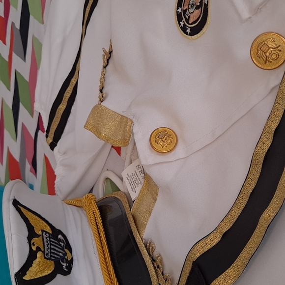 DRESS AMERICA 🇺🇸..4 piece  children's  cheif  with hat .. - Picture 2 of 5